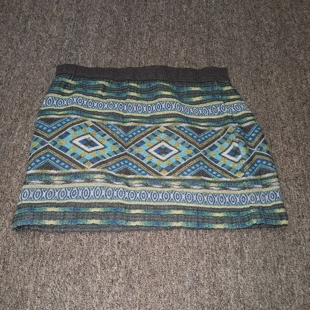 American eagle outfitters Aztec print boho skirt size 10